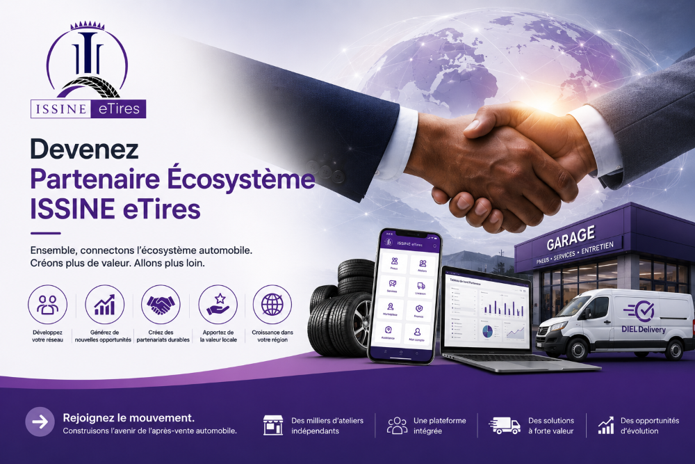 Devenez Partenaire Écosystème ISSINE eTires