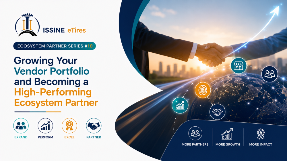 ISSINE eTires Ecosystem Partner Series #10: Growing Your Vendor Portfolio and Becoming a High-Performing Ecosystem Partner